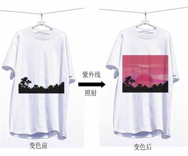 Color changing t-shirts