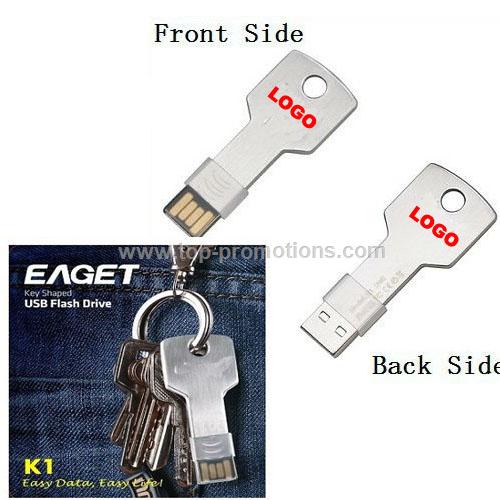 Creative Key Shaped USB Flash Drive
