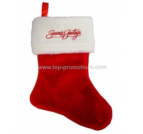 Fleece Christmas stocking