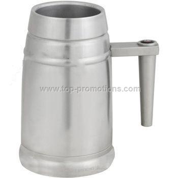 Beer mug 20 oz.Double stainless steel Comfort grap