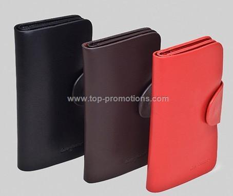 Leather Magic Coin Long Wallet