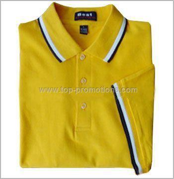 Bar Collar Golf Shirts for Men Polo Shirt