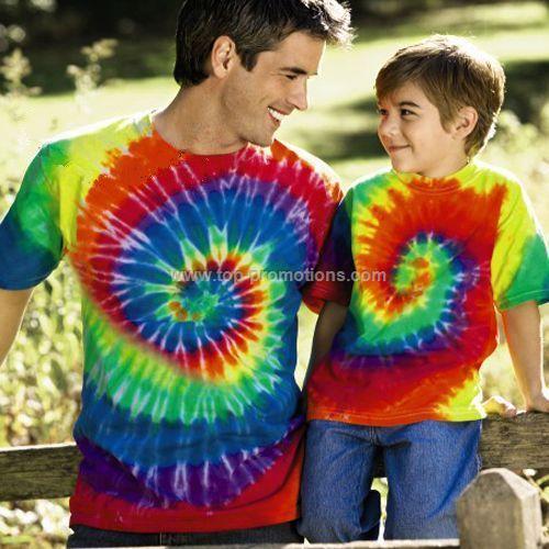 Adult Rainbow Swirl Tee Shirt