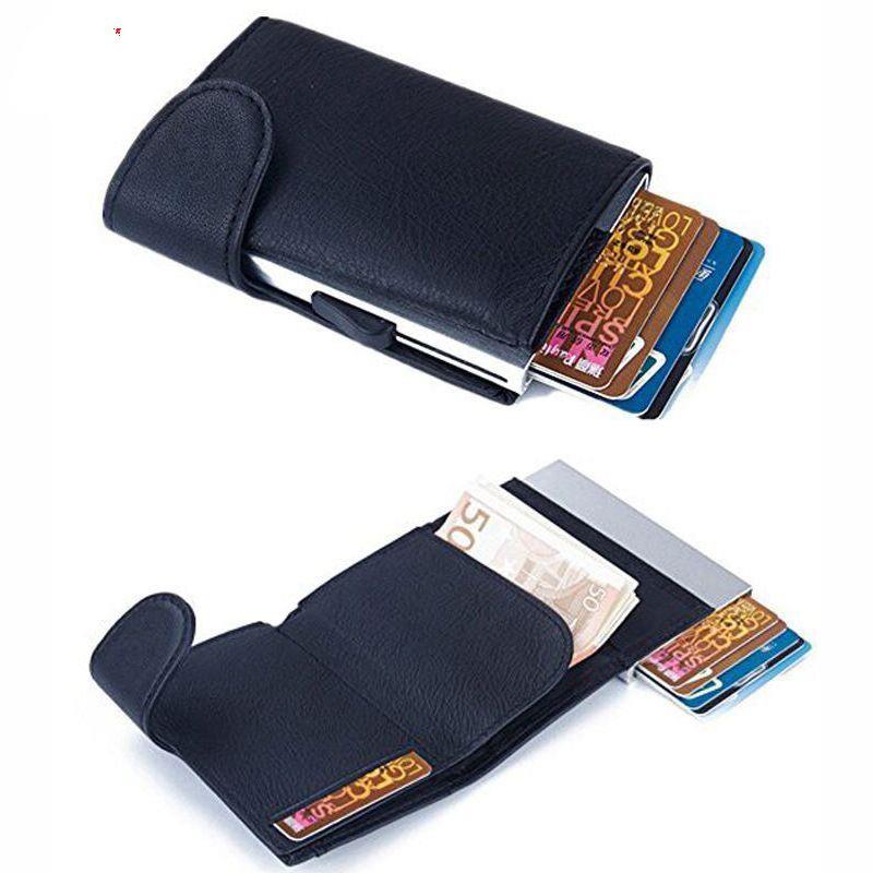 Multicolor Aluminum Money Clip Credit Card Holder/Slim Wallet