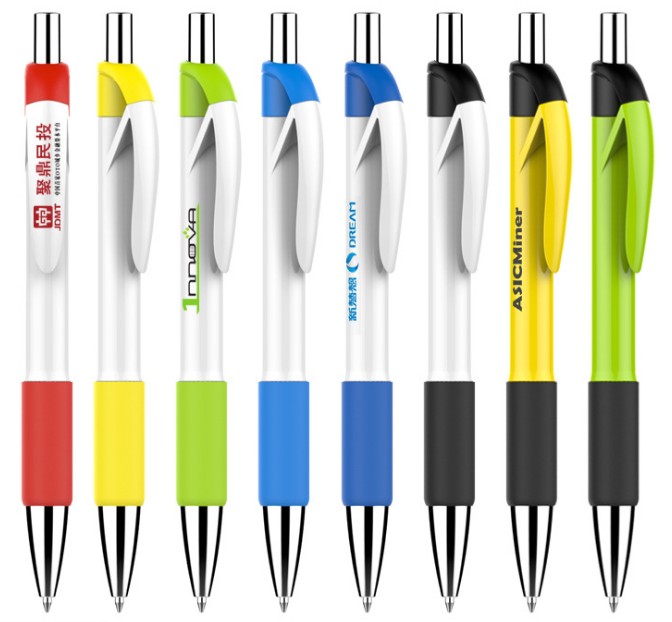 New Novelty Design Promotional Ballpoint Pen Top Sell Plastic Ball Pen With Customized Logo