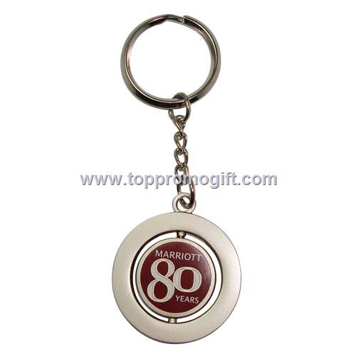 Metal keyring