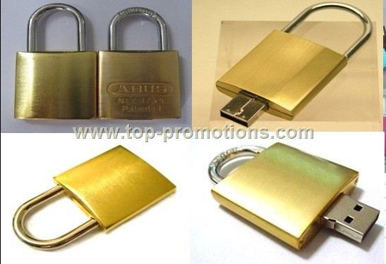 Padlock USB flash drive