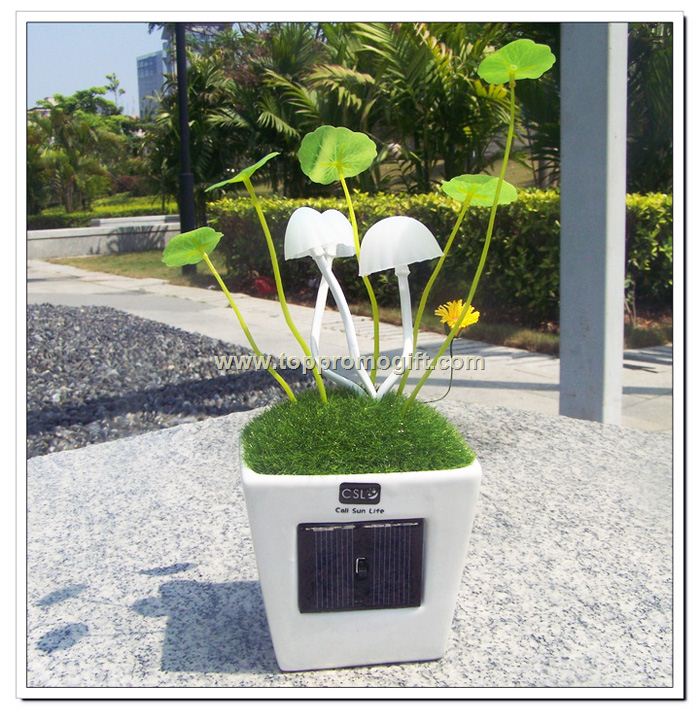 Solar Mushroom Lamp