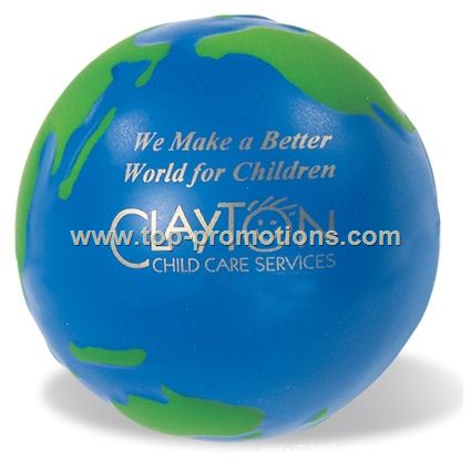 Globe PU Stress ball