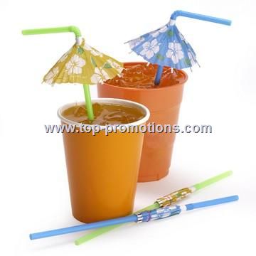 Parasol Drinking Straws