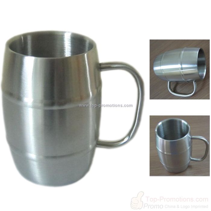 Stainless steel Double Wall Beer Mug