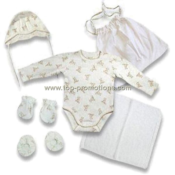 Organic Cotton Baby Gift Set Woth