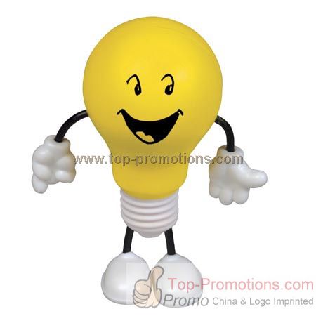 Light Bulb Figure Stress Balls