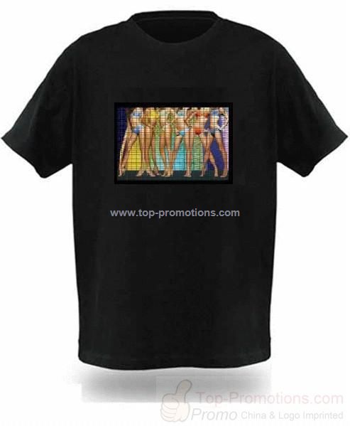 Light up Equalizer T-shirt