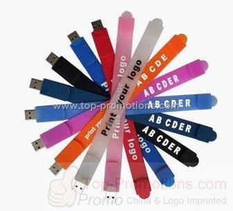 OEM silicone wristband USB flash drive