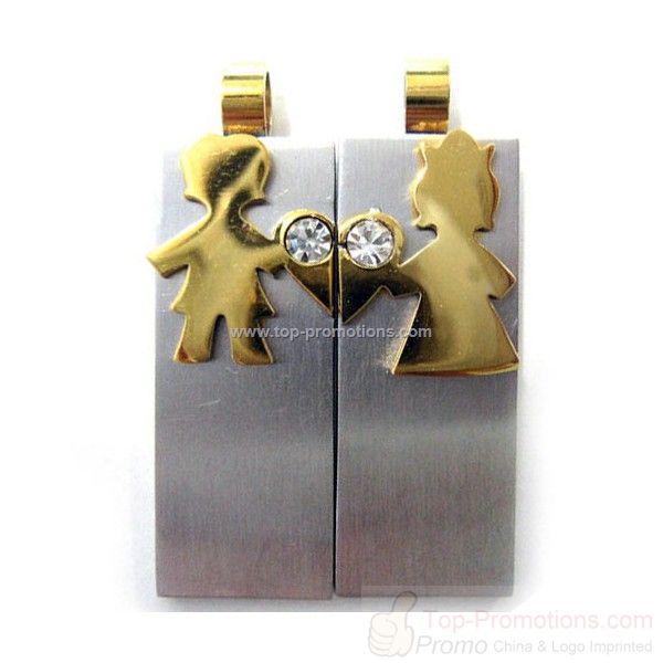 2 pcs of Jewelry USB flash drive