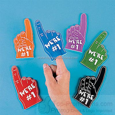 Mini Foam Fingers - Assorted