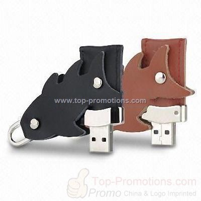 Leather Fish-shaped USB Drives