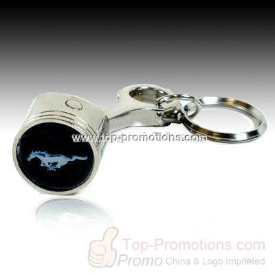 Ford Mustang Piston Key Chain