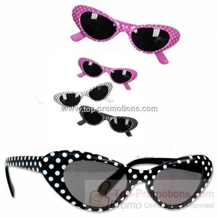 Polka Dot Funky Sunglasses