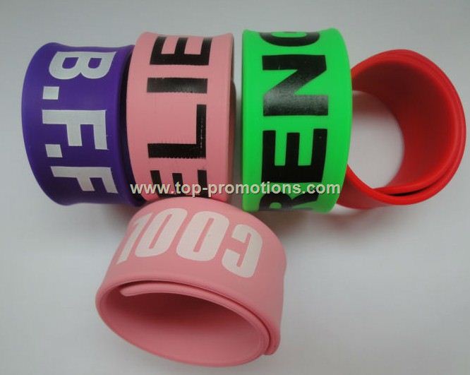 Silicone Slap Bracelet