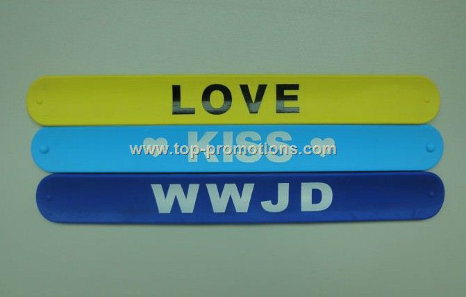 Silicone Slap Bracelets