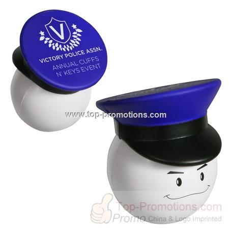 Policeman Mad Cap Stress Balls