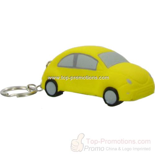 Car Key Chain Stress Ball-Economy