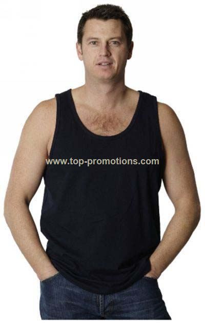 Men Cotton Promotional Singlet