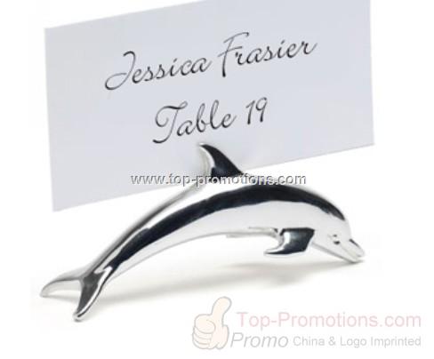 Dolphin Place Card Holder