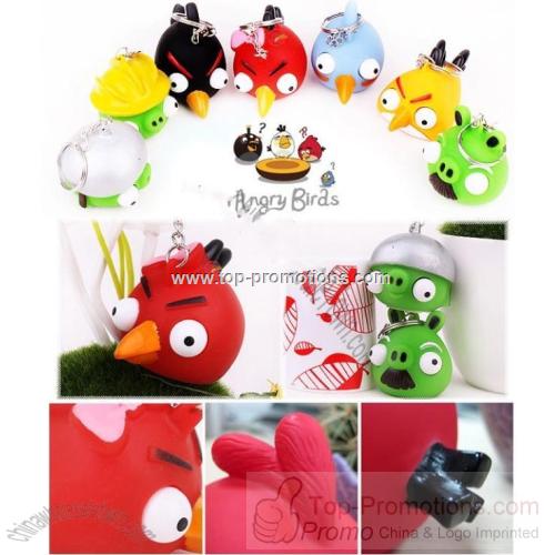 Angry Birds Poppin Peepers Keyring