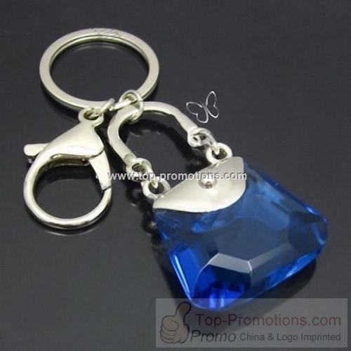 Acrylic Handbag Shape Keychain