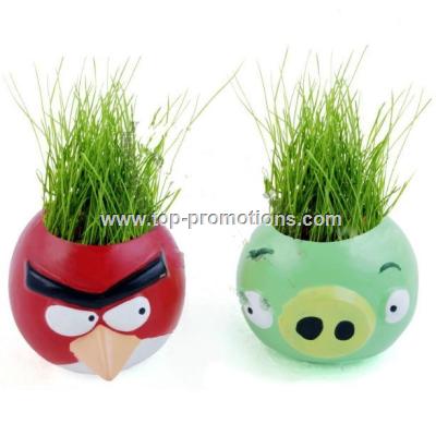 Angry Birds Office DIY Crop Mini Plants