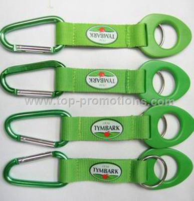 Carabiner With Bottle Holder