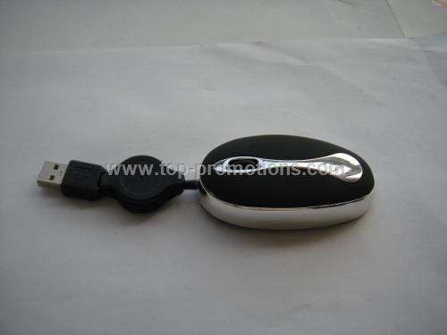 Wired Optical Mouse in Elegant Shape