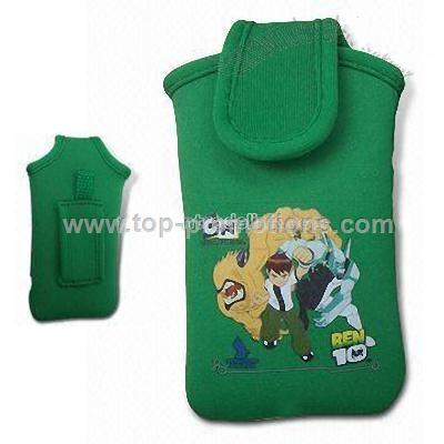 Mobile Phone Pouch with Lovely Cartoon Patterns