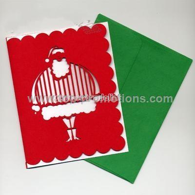 Jolly Santa Greeting Cards