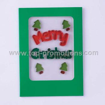 Christmas Gel Gem Greeting Card