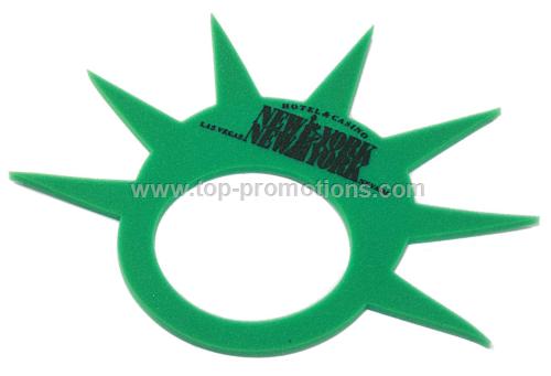 Foam Statue of Liberty Crown Visor