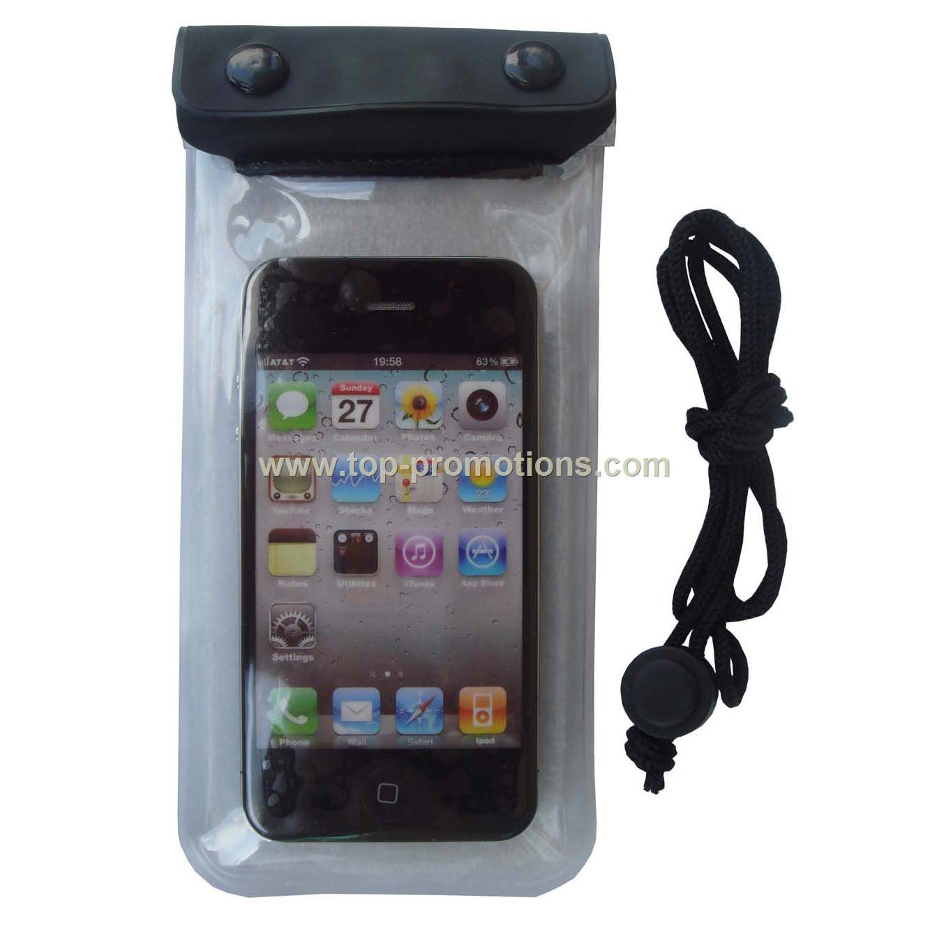 Waterproof cellphone bag