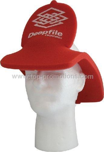 Fireman Foam Pop-Up Visor Hat