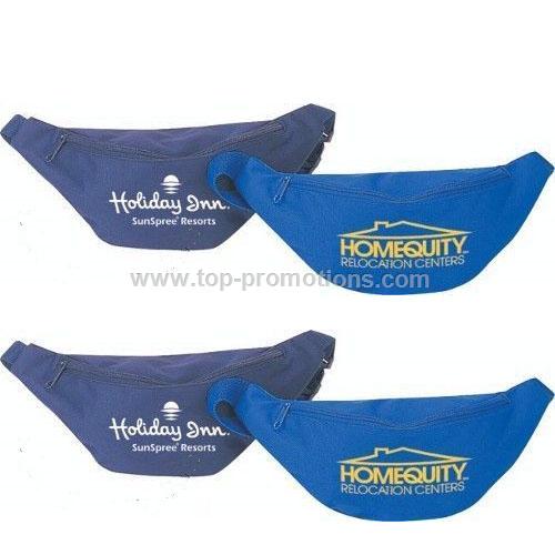 Polyester zipper fanny pack