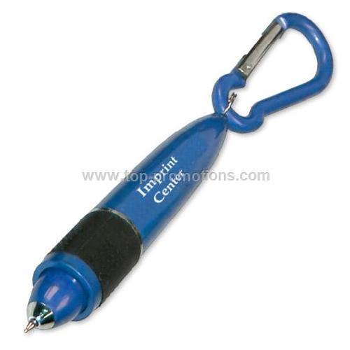 Twist Keychain Carabiner Pen