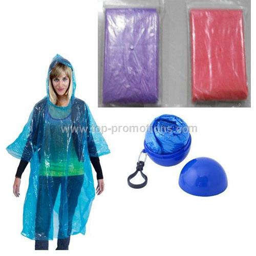 poncho in ball