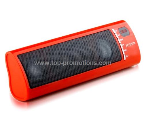 Portable Speaker with High Luminous Paint Plastic