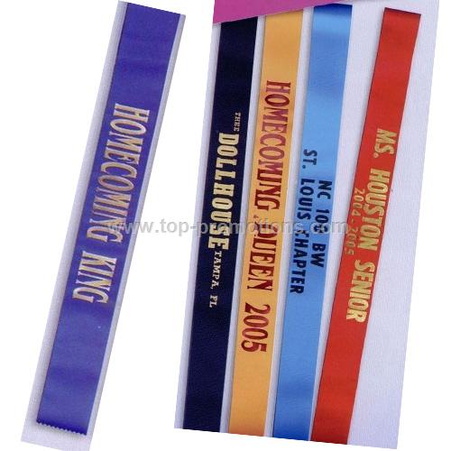 Custom Sashes