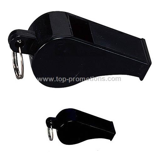 Black police whistle