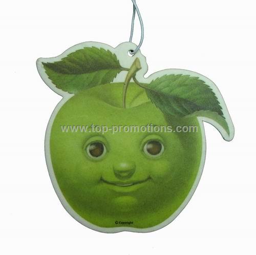 Novelty Apple Design - Paper Car Air Freshener