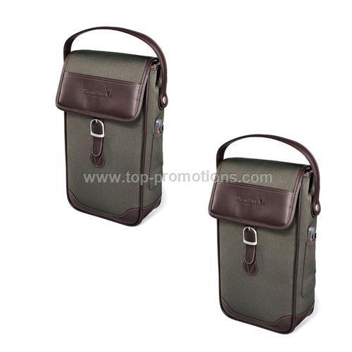 Travis Wells Two Bottle Wine Bag