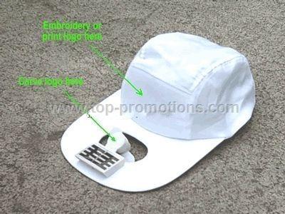 Solar Cooling Fan Cap